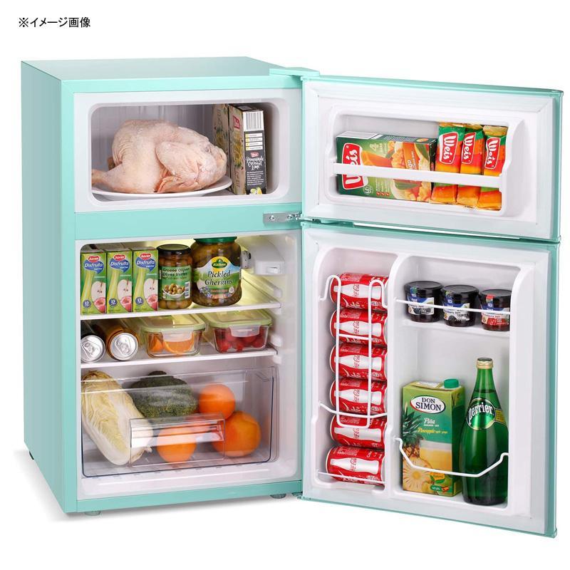 ミニ冷蔵庫 冷蔵庫 冷凍庫付 2ドア コンパクト 90L Antarctic Star Compact Mini