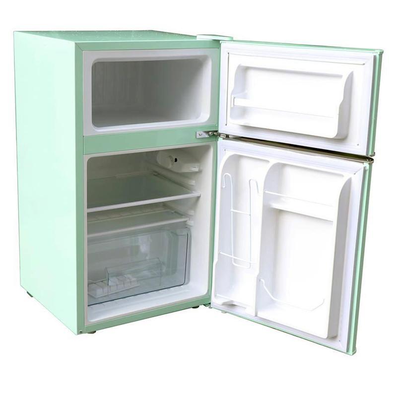冷蔵庫 冷凍庫付 レトロ 2ドア コンパクト 90L Magic Chef Retro 3.2