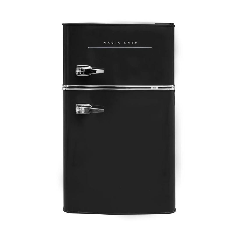 冷蔵庫 冷凍庫付 レトロ 2ドア コンパクト 90L Magic Chef Retro 3.2