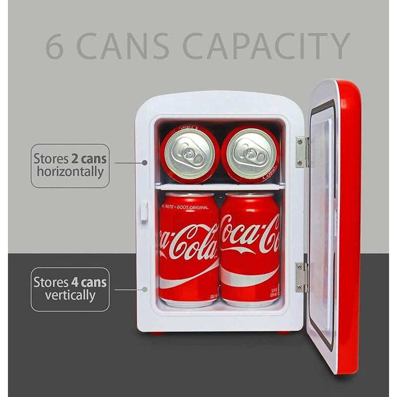 コカコーラ ミニ 保冷庫 6缶 4L 車載可 Coca-Cola Classic Portable 6