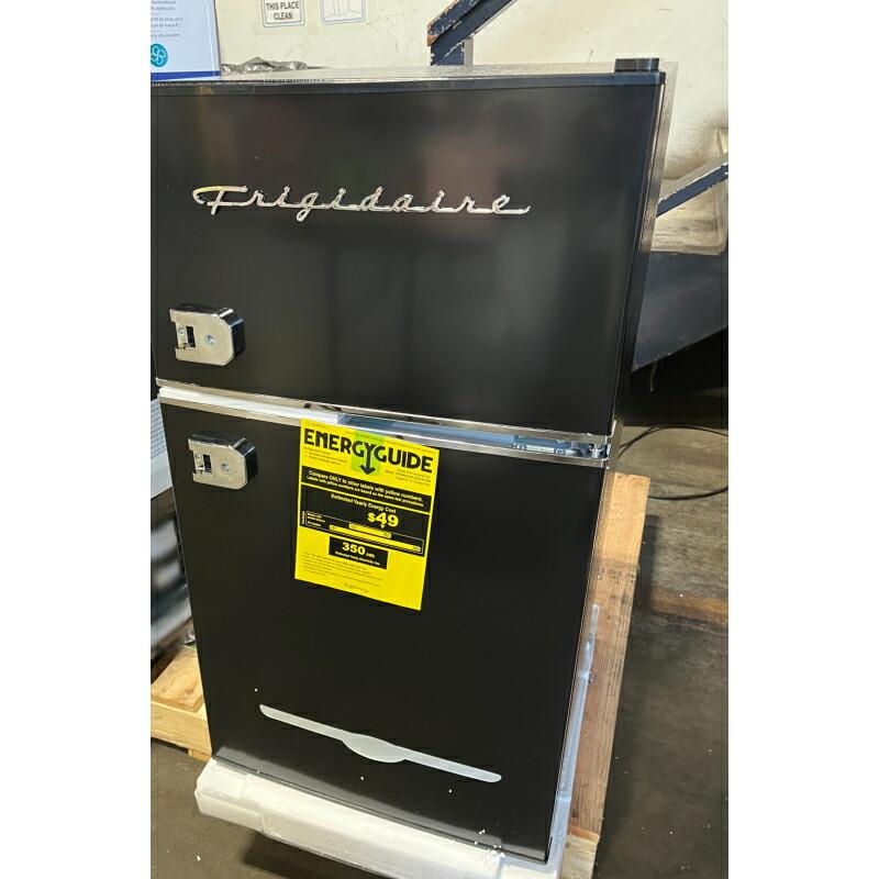 冷蔵庫 冷凍庫 ミニ 90L フリッジデール 2ドア レトロ 前面下部 冷蔵庫 冷凍庫 ミニ 90L フリッジデール 2ドア レトロ 前面下部