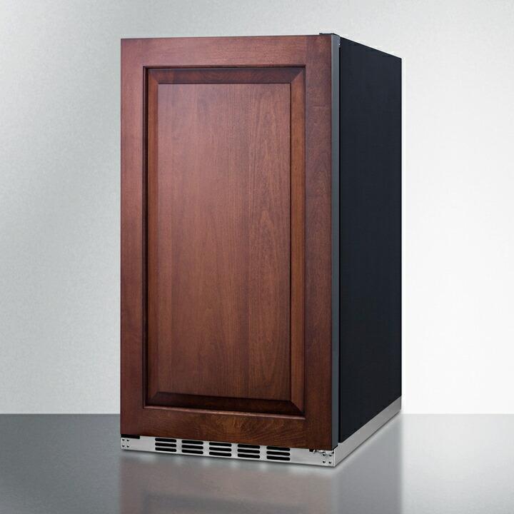 冷蔵庫 88L アンダーカウンター ビルトイン パネルレディ 屋内用 幅48cm 奥行46cm ※扉材は付属しません 鍵付 サミット Summit Sの画像