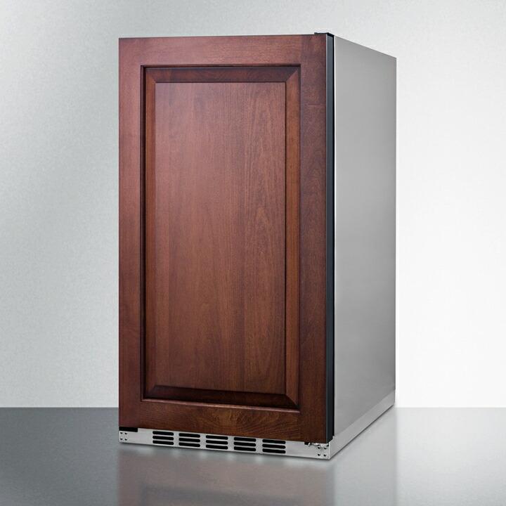 冷蔵庫 88L アンダーカウンター ビルトイン パネルレディ 屋内用 幅48cm 奥行46cm ※扉材は付属しません 鍵付 サミット Summit Sの画像