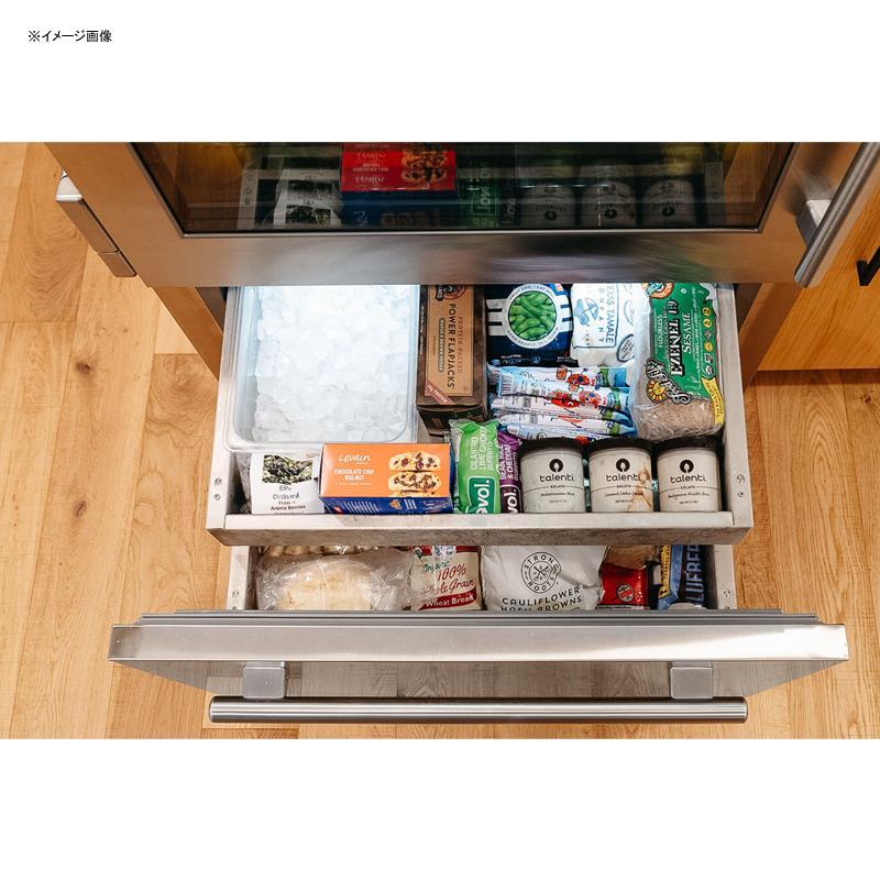 ビルトイン 冷蔵庫 冷凍庫 640L ステンレス ガラスドア 引き出し 製氷