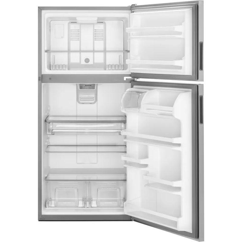 冷蔵庫 冷凍庫 2ドア 幅76cm ステンレス 513L MAYTAG 30 Inch Top