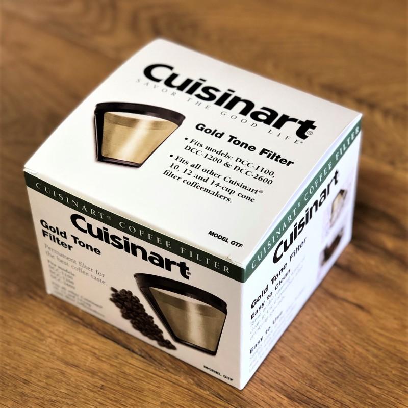 クイジナート コーヒーメーカー用 ゴールドフィルター パーツ 部品 Cuisinart GTF1 Gold Tone Filter