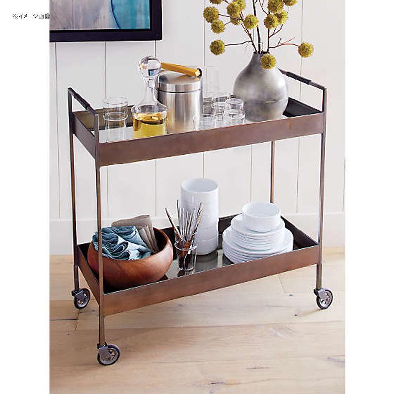 バーカート 幅84cm アンティークブラス 限定モデル Crate and Barrel 