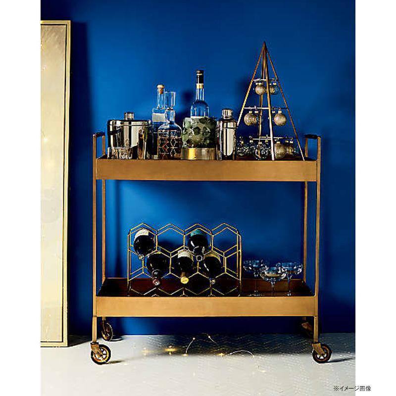 バーカート 幅84cm アンティークブラス 限定モデル Crate and Barrel