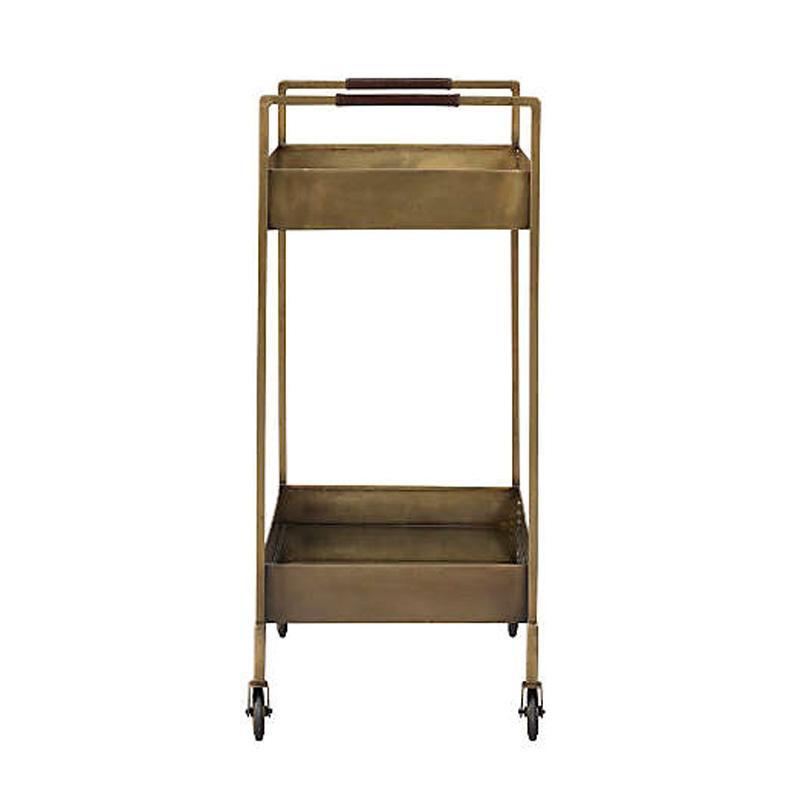 バーカート 幅84cm アンティークブラス 限定モデル Crate and Barrel 