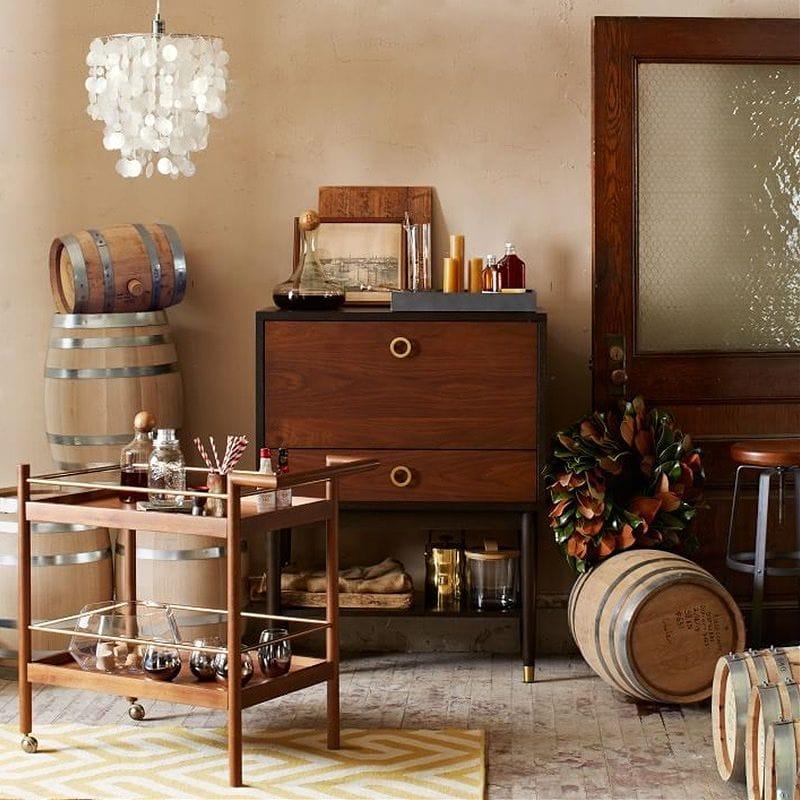 ミッドセンチュリー デザイン キッチンワゴン カート Mid-Century Bar