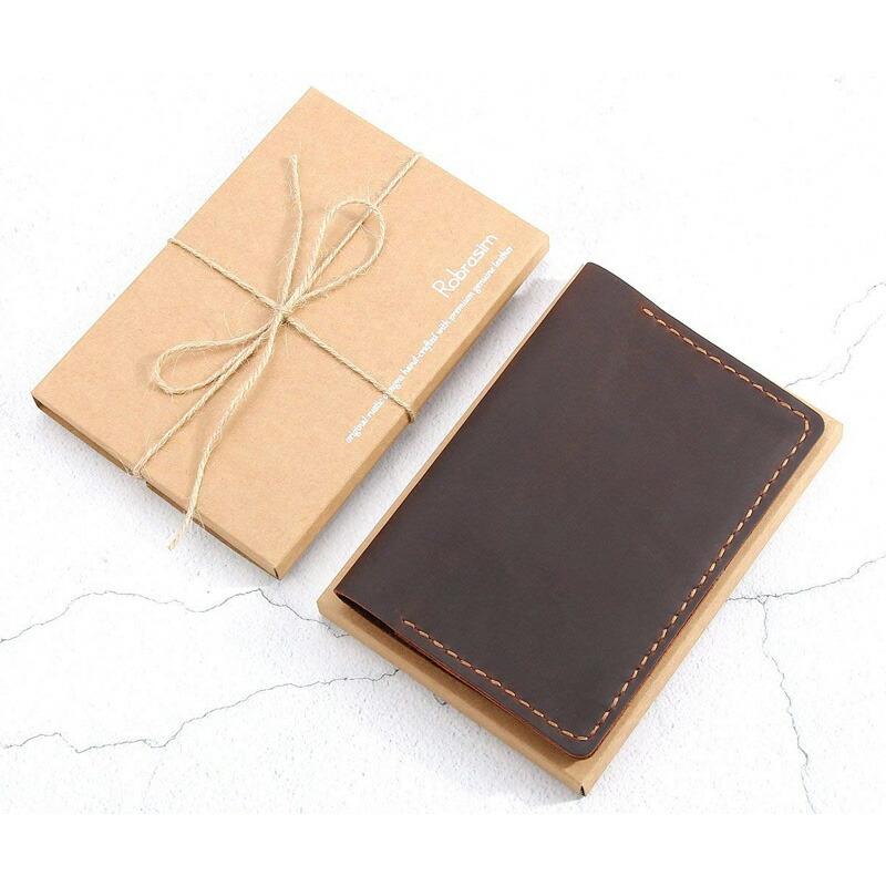 ノート用レザーカバー ハンドメイド ビンテージレザー 9×14cm モレスキン カイエ ジャーナル POCKET ポケットサイズ Leather Joの画像