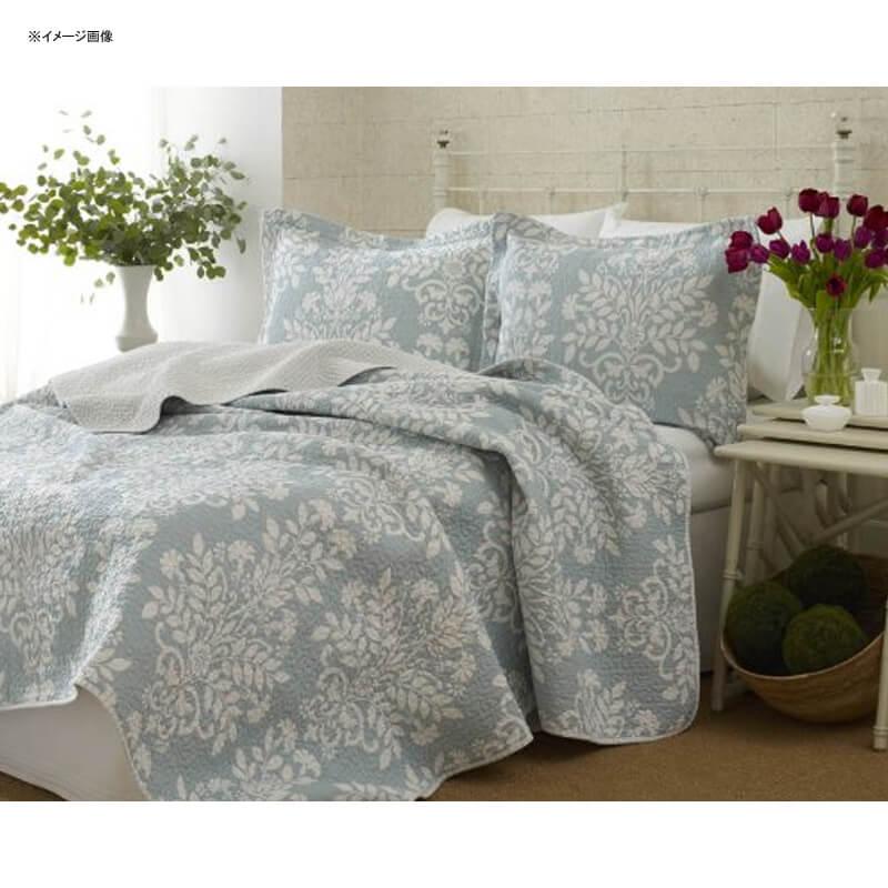 ローラアシュレイ キルト 枕カバーセット リバーシブル コットン 花柄