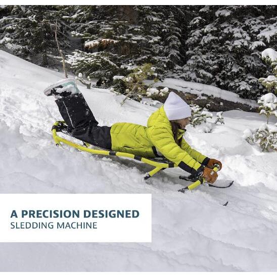 スノースライダー ハンマーヘッド ソリ Yukon Hammerhead Pro HD Steerable Snow Sled with Alumin_1