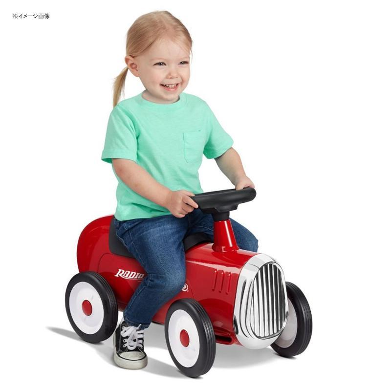 乗用玩具 子供用 乗り物 〜3歳 19kgまで ロードスター レッド 赤 Radio