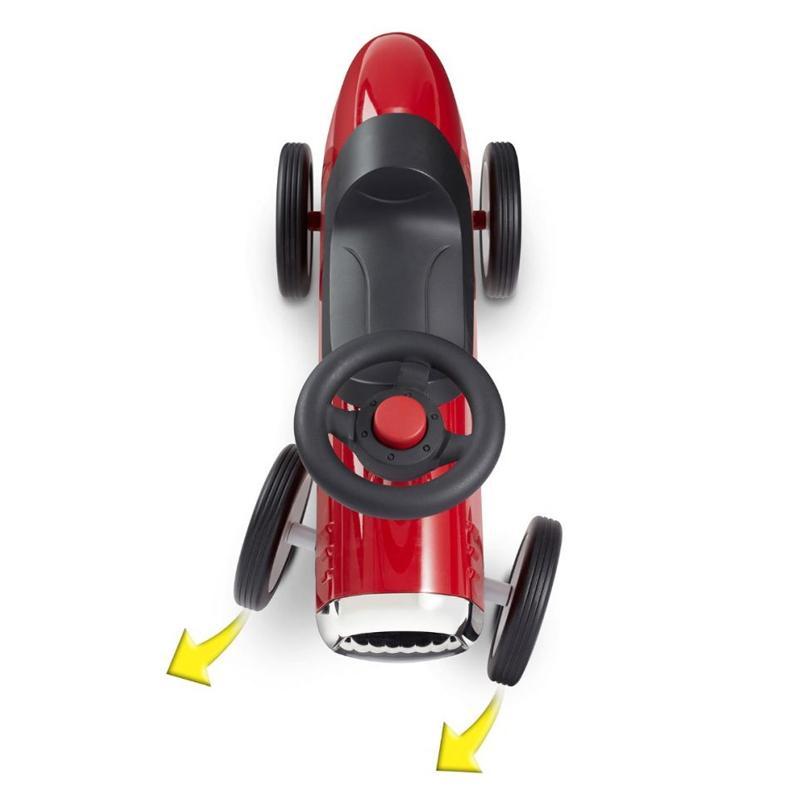 乗用玩具 子供用 乗り物 〜3歳 19kgまで ロードスター レッド 赤 Radio Flyer Little Red Roadsterの画像