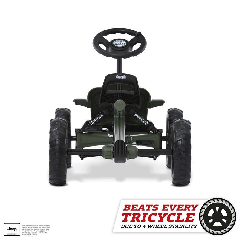 乗用玩具 ペダルゴーカート ジープ サハラ 乗り物 BERG Buzzy Jeep