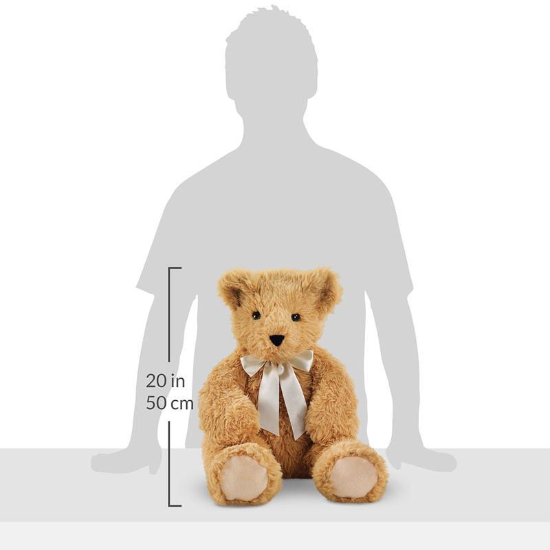 柔らかい クマ ぬいぐるみ 51cm バーモント州 テディベア リサイクル素材 アメリカ製 Vermont Teddy Bear 20\" World'の画像
