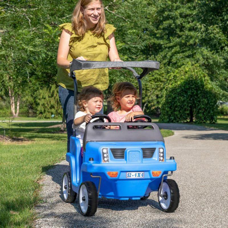 2人乗り プッシュカート 屋根付き SUV 車 22kgまで アメリカ製 Step2