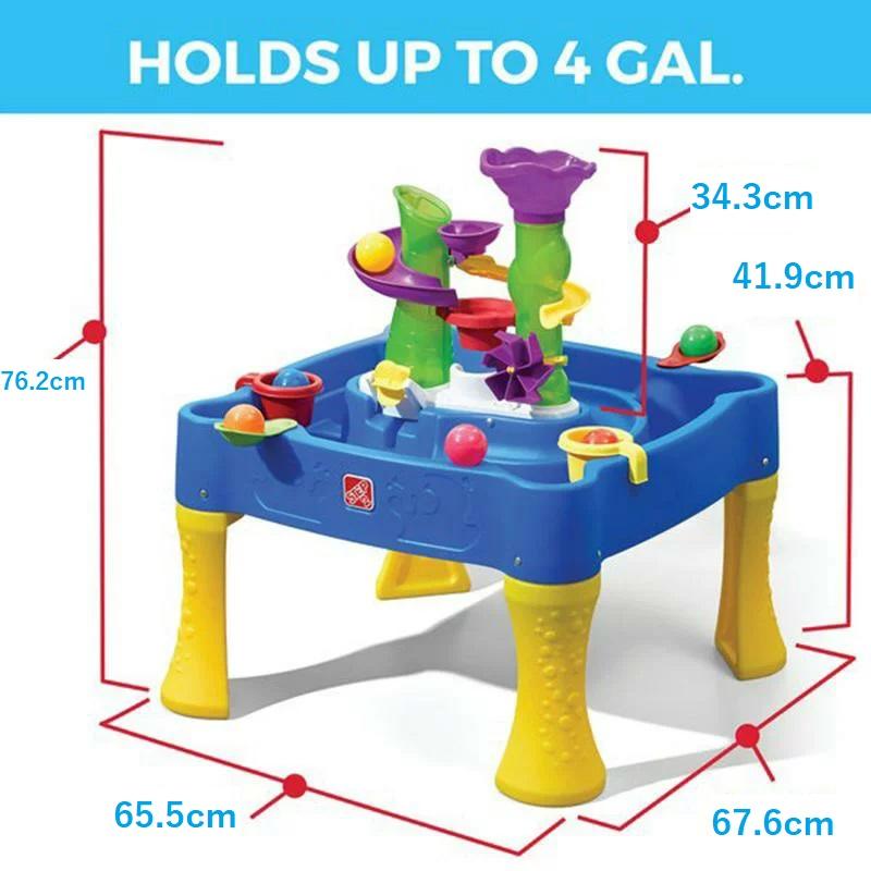 水遊び おもちゃ ボール アメリカ製 Step2 Rise \u0026 Fall Water \u0026 Ball Tableの画像