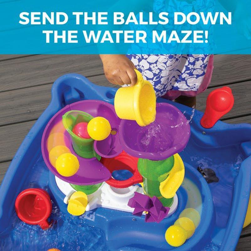 水遊び おもちゃ ボール アメリカ製 Step2 Rise \u0026 Fall Water \u0026 Ball Tableの画像