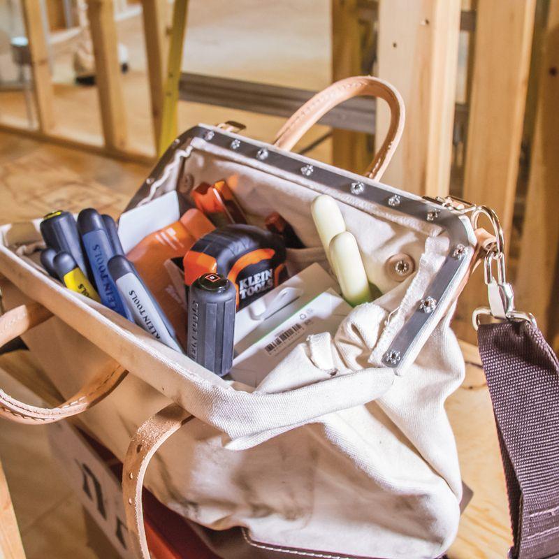 工具バッグ クラインツール キャンバス ツールバッグ 工具箱  