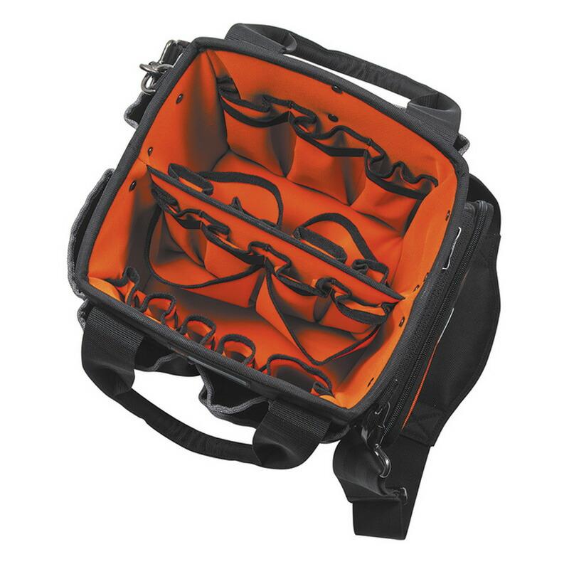 工具バッグ クラインツール 25cm 40ポケット ショルダー ストラップ付
