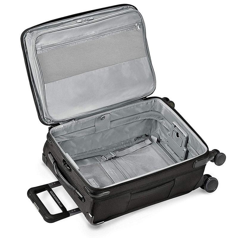 スーツケース キャリーバッグ スペース拡張機能 TSA ブラック 黒 56cm