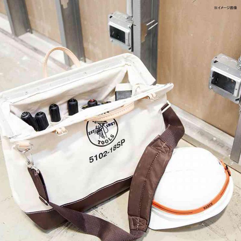 デラックス キャンバスバッグ ナチュラル ツールバック トートバック Klein Tools Heavy Duty Natural Canvas Toの画像