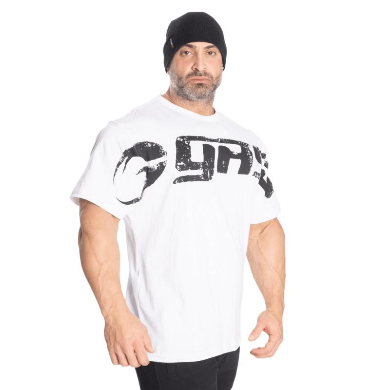 GASP オリジナルTシャツ ジム トレーニング ホワイト 筋トレ Original 
