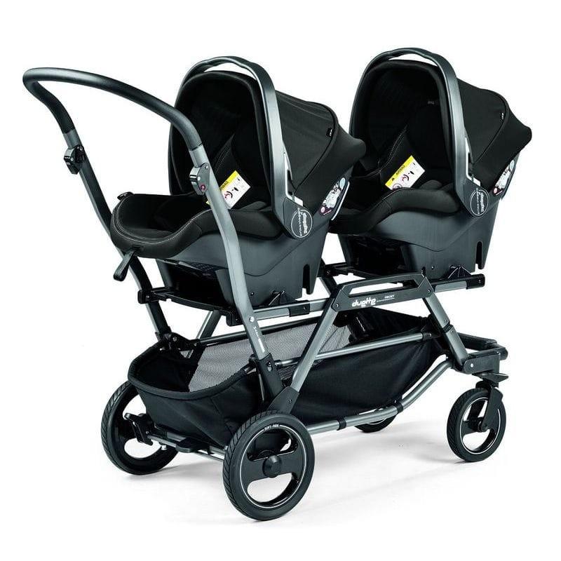 縦型二人乗り ベビーカー Twin Pram ツインプラム ランダムドット elc