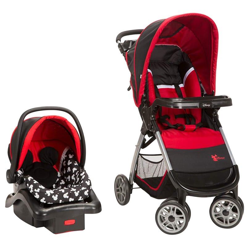 ディズニー トラベルシステム ベビーカー チャイルドシート ベビーキャリー カーシート ストローラー 乳母車 Disney Amble Quad Tr 上品