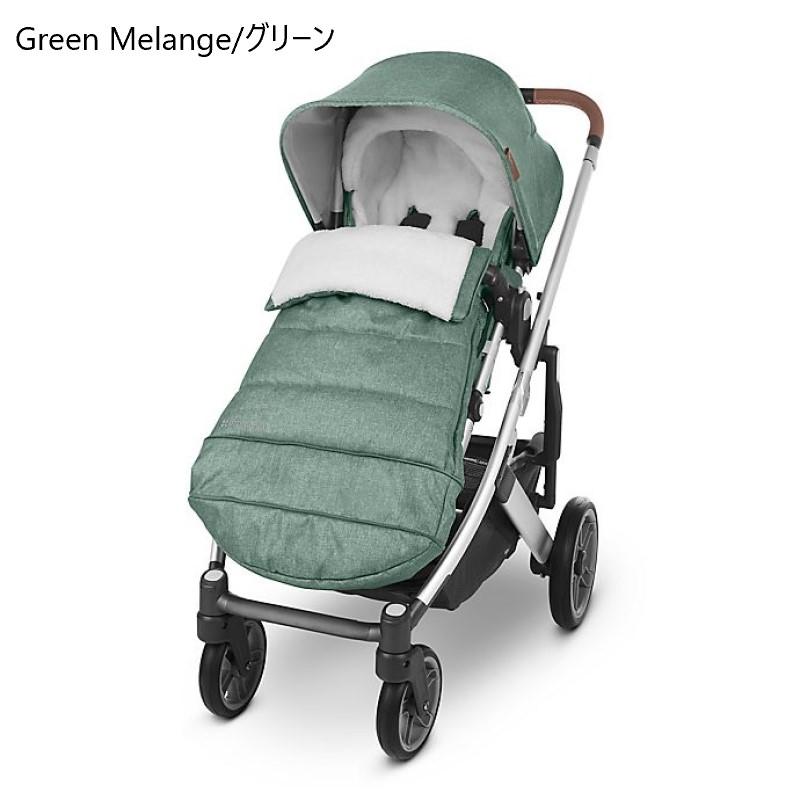 UPPAbaby ベビーカー用 フットマフ 防寒 フリース フード付