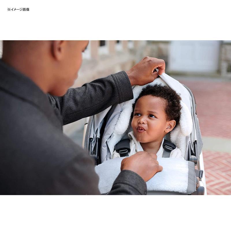 UPPAbaby ベビーカー用 フットマフ 防寒 フリース フード付