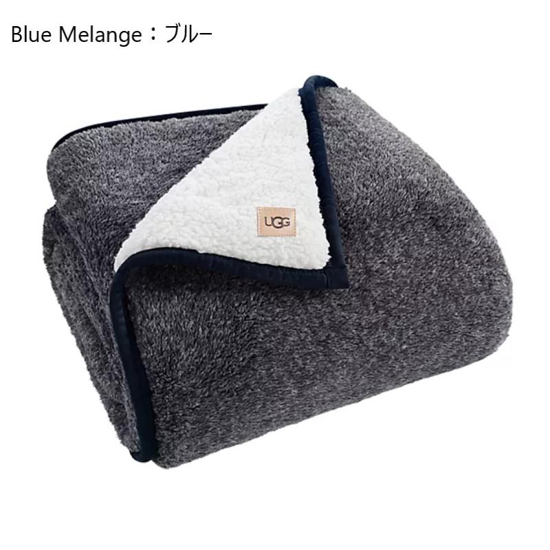 アグ 毛布 127×178cm ブランケット クラシック シェルパ メイラーンジ UGG Melange Classic Sherpa