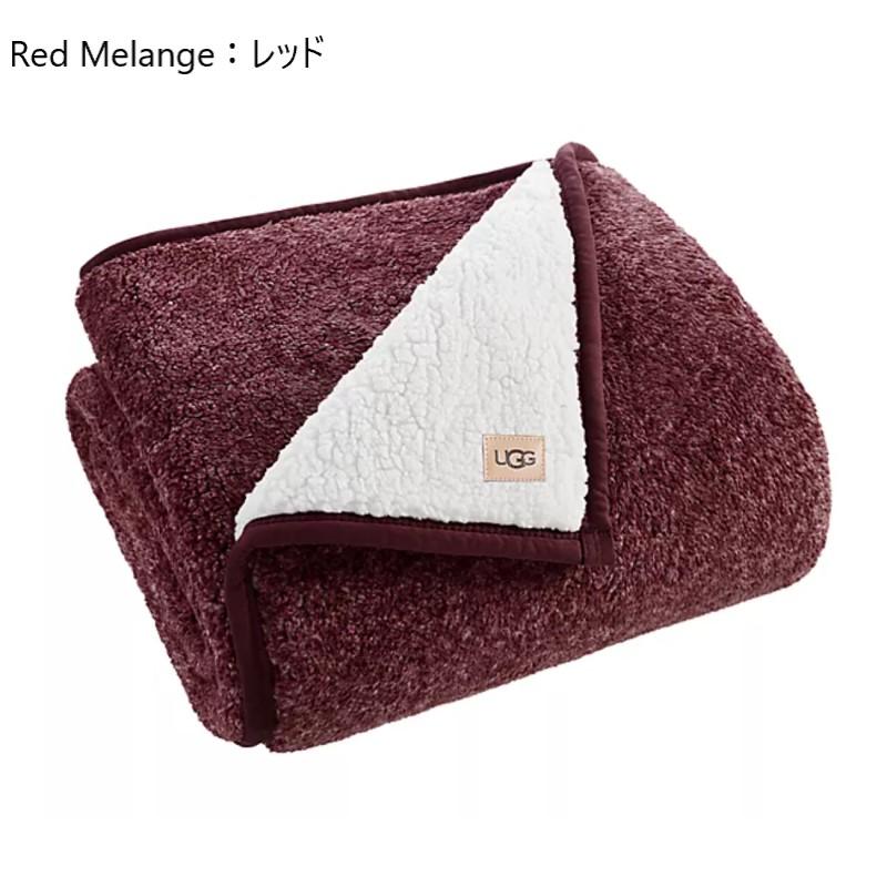 アグ 毛布 127×178cm ブランケット クラシック シェルパ メイラーンジ UGG Melange Classic Sherpa