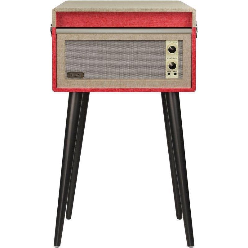 クロスリー バミューダ ポータブル ターン テーブル 赤 Crosley CR6233A-RE Dansette Bermuda Portable Tの画像
