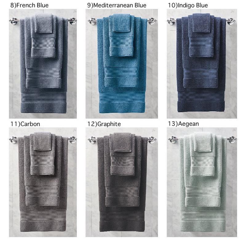 リゾート コットン ハンドタオル 51×76cm 高級ホテル FRONTGATE RESORT COTTON HAND TOWEL_4