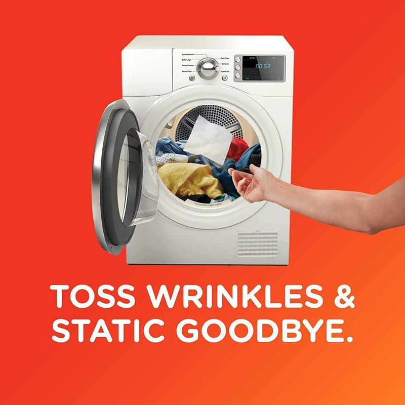 バウンス ドライヤーシート 240枚 柔軟剤 天日干しの香り 静電気 しわ 防止 Bounce Dryer Sheets Laundry Fabricの画像