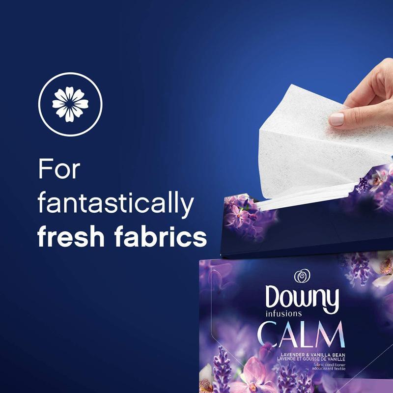 ダウニー ドライヤーシート 200枚 インフュージョンズ 柔軟剤 Downy Infusions Dryer Sheets Laundry Fabriの画像