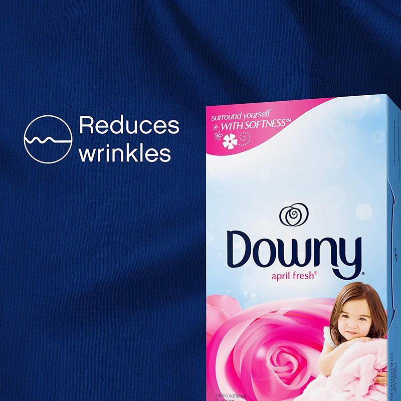 ダウニー ドライヤーシート 240枚 柔軟剤 香りつづく Downy Fabric Softener Dryer Sheets, 240 countの画像