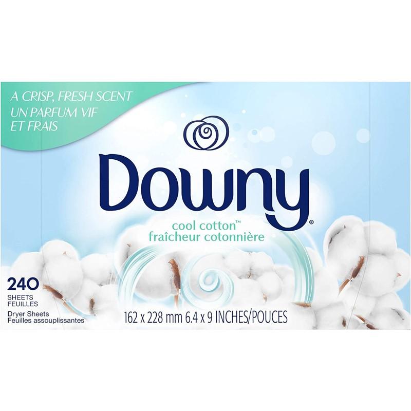 ダウニー ドライヤーシート 240枚 柔軟剤 香りつづく Downy Fabric Softener Dryer Sheets, 240 countの画像