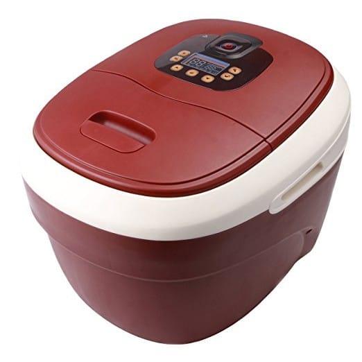 フットバス 足湯器 フットスパ 持ち運び簡単 足浴 エステ 電動
