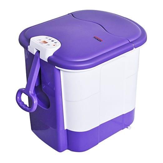 新品本物】【新品本物】フットバス 足湯器 フットスパ 持ち運び簡単