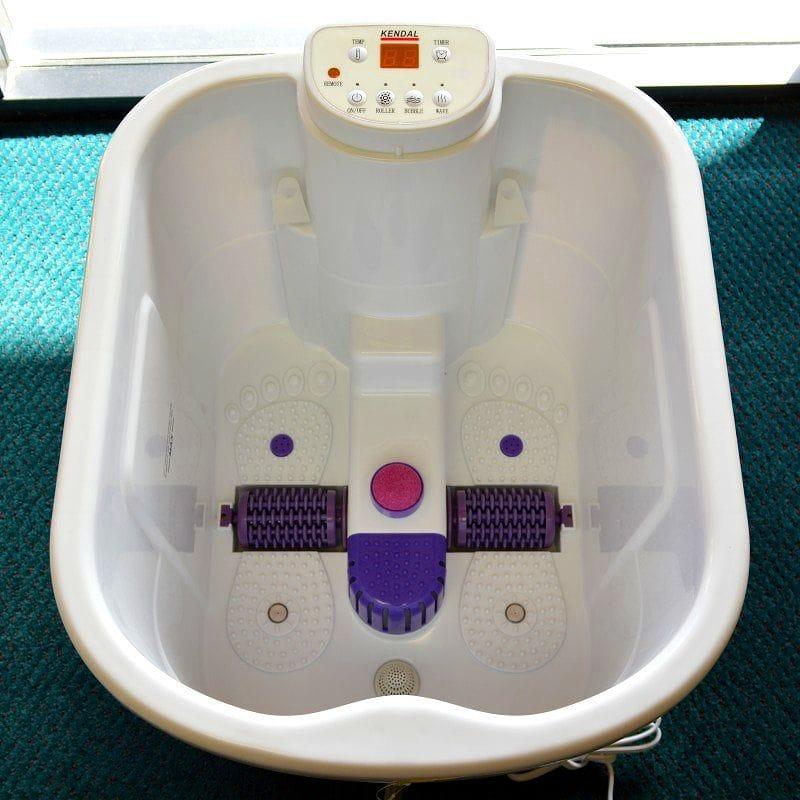 フットバス 足湯器 フットスパ 持ち運び簡単 足浴 エステ 電動