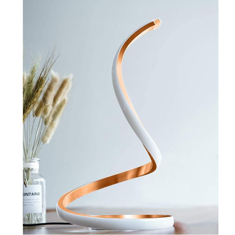 テーブルランプ スパイラル LED デスク 照明 ライト Spiral Table Lamp