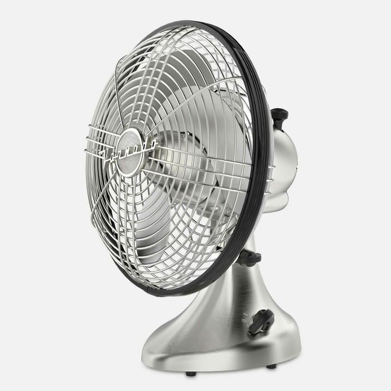 ボルネード 扇風機 ビンテージファン シルバースワン Sサイズ 高