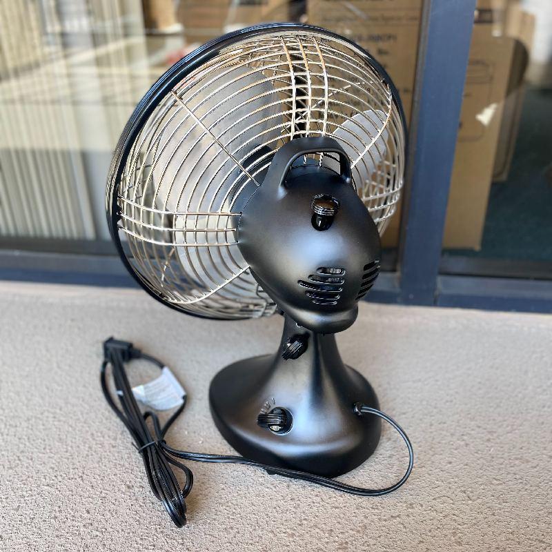 ボルネード 扇風機 ビンテージファン シルバースワン Sサイズ 高さ36cm 