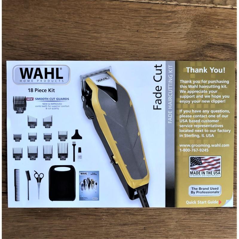 電動バリカン クリッパー フェードカット セルフカット ヘアカット Wahl Clipper Fade Cut Haircutting Kit