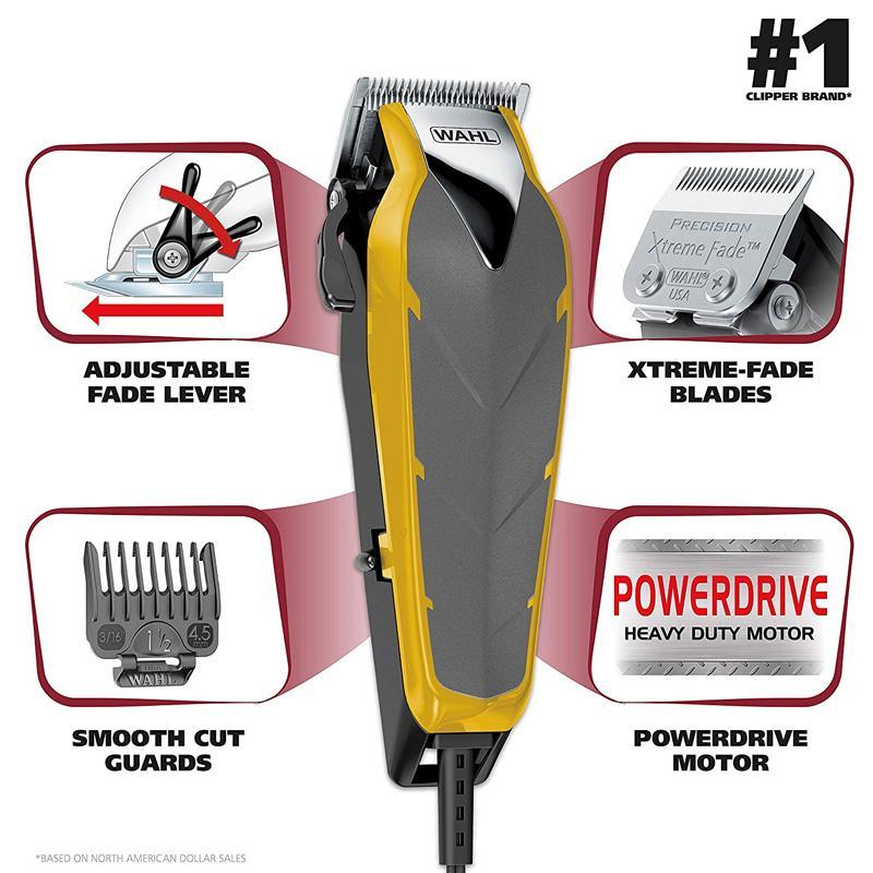 電動バリカン クリッパー フェードカット セルフカット ヘアカット Wahl Clipper Fade Cut Haircutting Kit