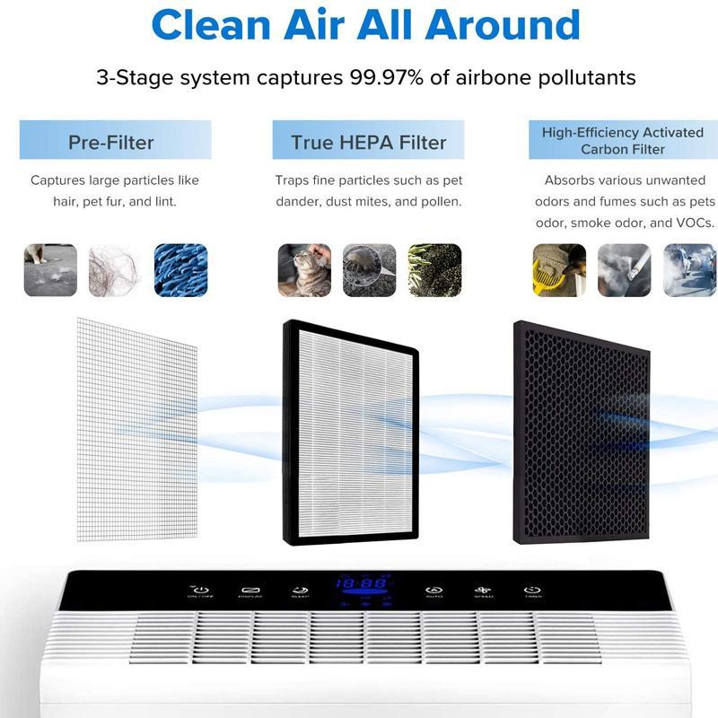 空気清浄機 HEPAフィルター 消臭 静音 54畳 Alexa Google Home 接続